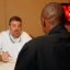 image of interviewing job applicant