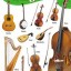 images of stringed instruments