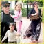 image of michael douglas & family