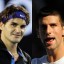 image of federer & djokovic