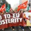 no to austerity, people protest