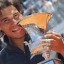 rafael nadal as he clinches the italian open title