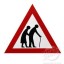 elderly pedestrian crossing signage